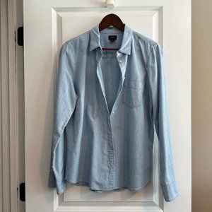 J Crew Denim Shirt - Large